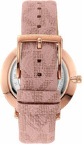 Michael Kors Pyper Quartz White Dial Pink Leather Strap Watch For Women - MK2859