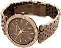 Michael Kors Darci Quartz Brown Dial Brown Steel Strap Watch For Women - MK3416