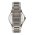 Armani Exchange Hampton Chronograph Grey Dial Grey Steel Strap Watch For Men - AX2194