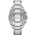 Emporio Armani Sigma Chronograph Black Dial Silver Steel Strap Watch For Men - AR6098