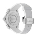 Gucci Dive Quartz White Dial White Rubber Strap Watch For Men - YA136330