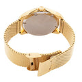 Movado Bold Gold Dial Gold Mesh Bracelet Watch For Men - 3600373