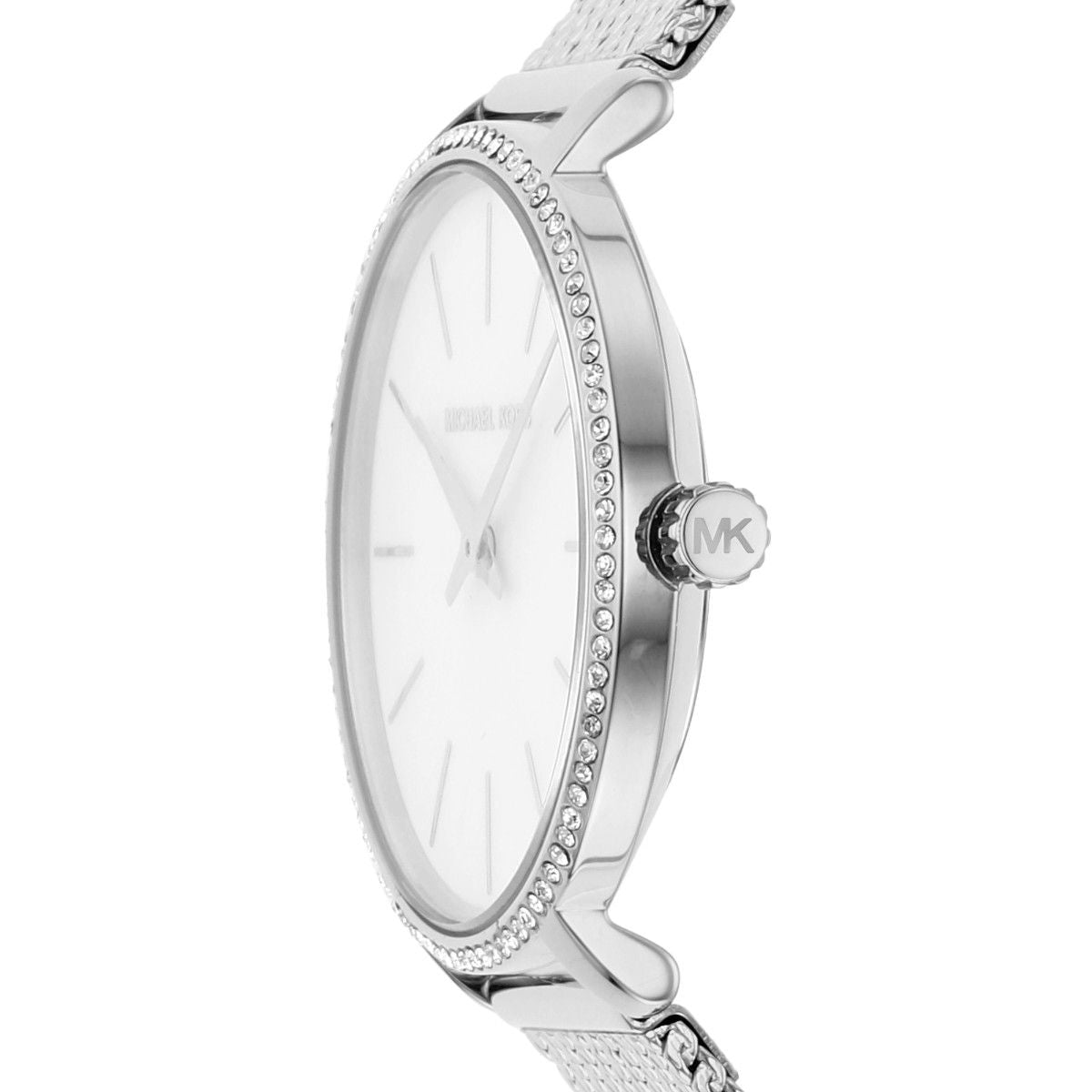 Michael Kors Pyper Quartz Mother of Pearl White Dial Silver Mesh Strap Watch For Women - MK4618