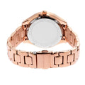 Michael Kors Liliane Three Hand Rose Gold Dial Rose Gold Steel Strap Watch For Women - MK4651