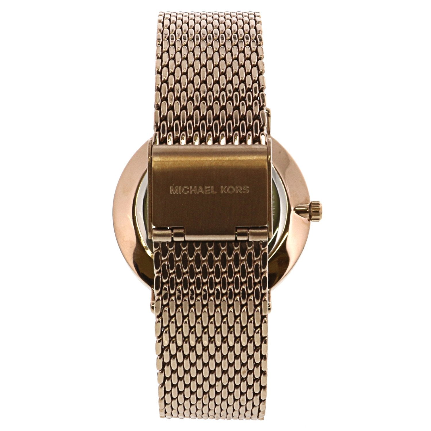 Michael Kors Pyper Quartz Rose Gold Dial Rose Gold Mesh Strap Watch For Women - MK4340