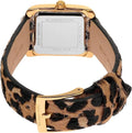 Michael Kors Emery Quartz Diamonds Black Dial Cheetah Print Leather Strap Watch For Women - MK7387