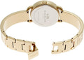 Coach Delancey Analog DIamonds Silver Dial Gold Steel Strap Watch for Women - 14502354