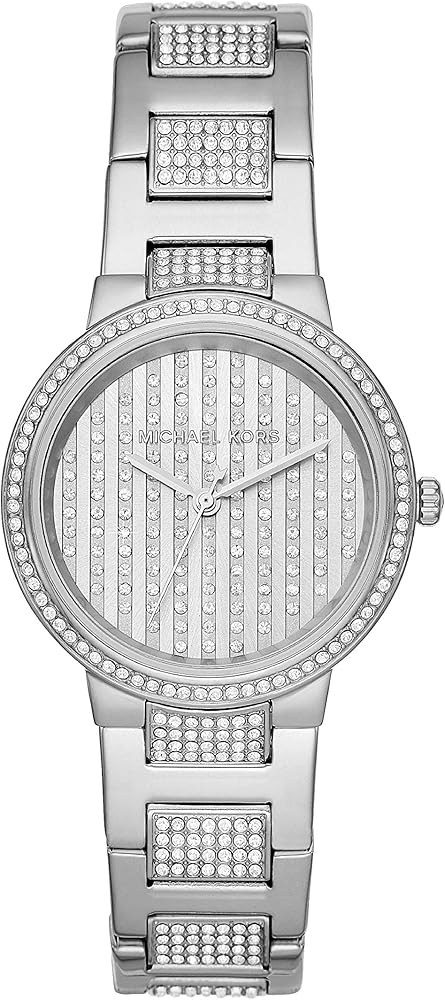 Michael Kors Gabbi Quartz Silver Dial Silver Steel Strap Watch For Women - MK3984