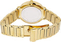 Michael Kors Blair Quartz Black Dial Gold Steel Strap Watch For Women - MK6497