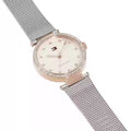 Tommy Hilfiger Lynn Quartz Silver Dial Silver Mesh Bracelet Watch For Women - 1781863