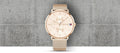 Tommy Hilfiger Jenna Quartz Rose Gold Dial Rose Gold Mesh Bracelet Watch For Women - 1781944