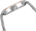 Guess Park Ave Silver Dial Two Tone Steel Strap Watch for Women - W0636L1