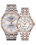 Tissot Chemin Des Tourelles Automatic Silver Dial Two Tone Steel Strap Watch for Men - T099.407.22.038.02