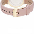 Michael Kors Portia Quartz White Dial Pink Leather Strap Watch For Women - MK2659