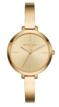 Michael Kors Jaryn Quartz Gold Dial Gold Steel Strap Watch For Women - MK3734