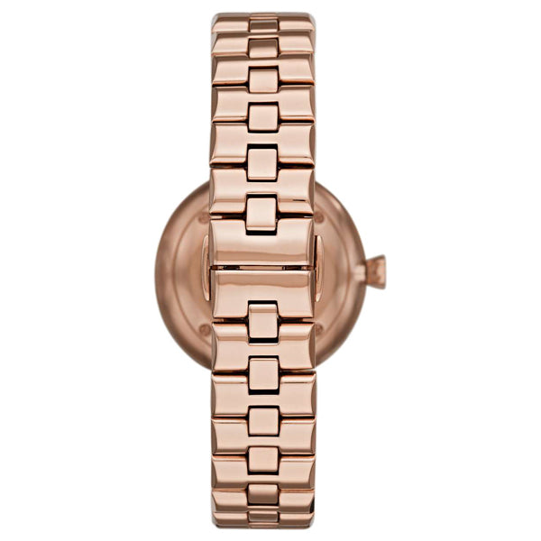 Emporio Armani Arianna Analog Mother of Pearl Dial Rose Gold Steel Strap Watch For Women - AR11196