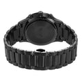 Emporio Armani Giovanni Chronograph Black Dial Black Steel Strap Watch For Men - AR11349