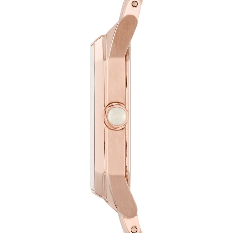 Emporio Armani Gioia Quartz Mother of Pearl Dial Rose Gold Steel Strap Watch For Women - AR11389