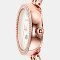 Emporio Armani Rosa Mother of Pearl Dial Rose Gold Steel Strap Watch For Women - AR11462