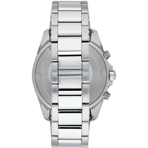 Emporio Armani Sportivo Chronograph Blue Dial Silver Steel Strap Watch For Men - AR6091