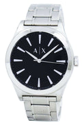 Armani Exchange Nico Analog Black Dial Silver Steel Strap Watch For Men - AX2320