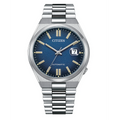 Citizen Tsuyosa Automatic Dark Blue Dial Silver Steel Strap Watch For Men - NJ0151-88L