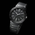 Bvlgari Bvlgari Lady Black Dial Black Steel Strap Watch for Women - BVLGARI103557