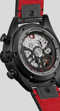 Tag Heuer Autavia Chronometer Flyback Chronograph Black Dial Black Leather Strap Watch for Men - CBE511C.FC8280