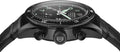Tag Heuer Autavia Chronometer Flyback Chronograph Black Dial Black Leather Strap Watch for Men - CBE511C.FC8280