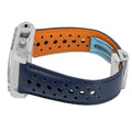 Tag Heuer Monaco Gulf Automatic Chronograph Blue Dial Blue Leather Strap Watch for Men - CBL2115.FC6494