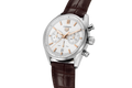 Tag Heuer Carrera Chronograph White Dial Brown Leather Strap Watch for Men - CBN2013.FC6483