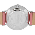 Coach Perry White Dial Pink Leather Strap Watch for Women - 14503243