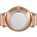 Coach Perry Silver Dial Rose Gold Mesh Bracelet Watch for Women - 14503386