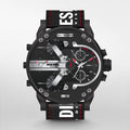 Diesel Mr. Daddy 2.0 Quartz Black Dial Black Nylon Strap Watch For Men - DZ7433