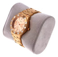 Guess Glisten Multifunction Quartz Rose Gold Dial Rose Gold Steel Strap Watch For Women - W16017L1
