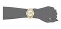 Michael Kors Slim Runway Analog Quartz Gold Dial Gold Steel Strap Watch For Women - MK3739