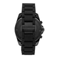 Emporio Armani Sportivo Chronograph Black Dial Black Silicone Strap Watch For Men - AR6092