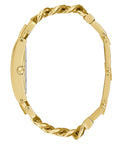 Guess Mod G Gold Dial Gold Steel Strap Watch for Women - GW0294L2
