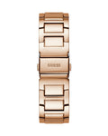 Guess Queen Multifunction Rose Gold Dial Rose Gold Steel Strap Watch For Women - GW0464L3