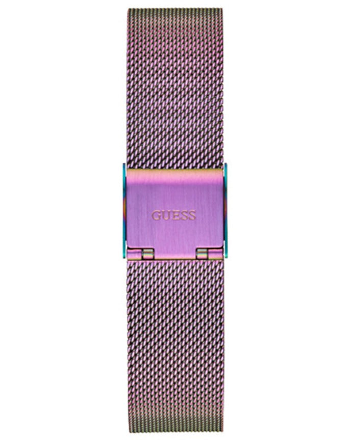 Guess Iconic Quartz Multicolor Dial Multicolor Mesh Bracelet Watch For Women - GW0479L1