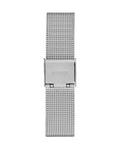 Guess Quartz Silver Dial Silver Mesh Strap Watch For Women - GW050L1