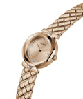 Guess Rumour Quartz Rose Gold Dial Rose Gold Steel Strap Watch For Women - GW0613L3