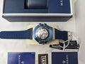 Maserati Potenza Automatic Skeleton Dial Blue Rubber Strap Watch For Men - R8821108035