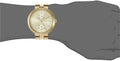 Michael Kors Garner Quartz Gold Dial Gold Steel Strap Watch For Women - MK6408