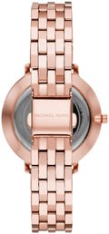 Michael Kors Pyper Three-Hand Rose Gold Dial Rose Gold Steel Strap Watch For Women - MK3897