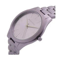 Michael Kors Slim Runway Quartz Purple Dial Purple Steel Strap Watch For Women - MK4540