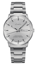 Mido Commander II Automatic Chronometer Silver Dial Silver Steel Strap Watch For Men - M021.431.11.031.00