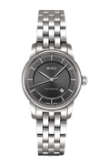 Mido Baroncelli III Automatic Grey Dial Silver Steel Strap Watch For Women - M7600.4.13.1