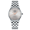 Mido Baroncelli III Automatic Silver Dial Silver Steel Strap Watch For Men - M8600.4.67.1