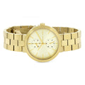 Michael Kors Garner Quartz Gold Dial Gold Steel Strap Watch For Women - MK6408